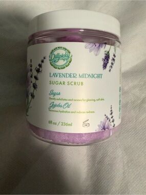 Aminnah/Dillpicky collab “Lavender Midnight” Sugar Scrub! NEW